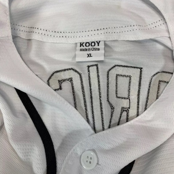 The Sandlot Baseball Jersey #30 Benny the Jet Rodriguez Size XL - Picture 7 of 12